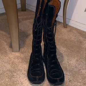 Timberland Shearling / Suede Weather Boots